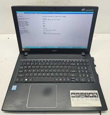 Acer Aspire E 15 E5-575-33BM Laptop Intel Core i3-7100U 8GB RAM No HD/OS (FL)