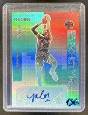 2023-24 Panini Recon Jalen McDaniels Archetype Signatures Red Auto #/75 Raptors