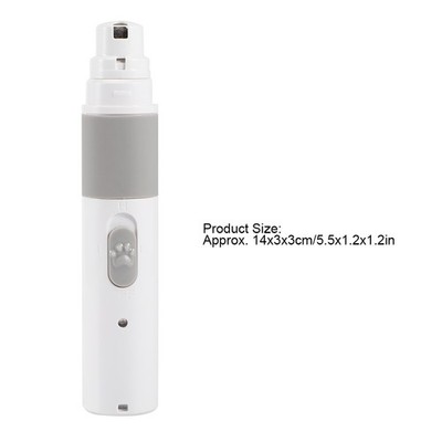Pet Dog Cat Claws Nail Grooming Grinding Tool Electric Grinder Equipment USB HOT