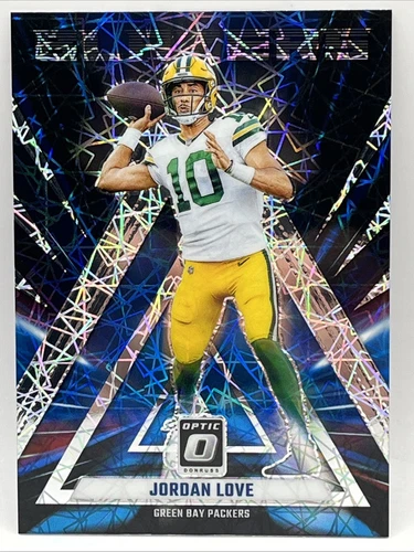 2023 Panini Donruss Optic Jordan Love #2 BLAZERS Case Hit SSP Green Bay Packers