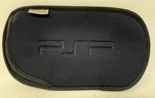 Sony PSP Black Neoprene Soft Slip Case Playstation Carry