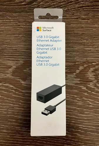 NEW Microsoft Surface USB 3.0 Gigabit Ethernet Adapter EJS-00002 Model 1821