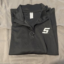 Snap on Quarter Zip Long Sleeve Size L