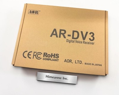 AOR AR-DV3 Amateur Digital Voice Receiver 100kHz-3000MHz Desktop Radio JAPAN