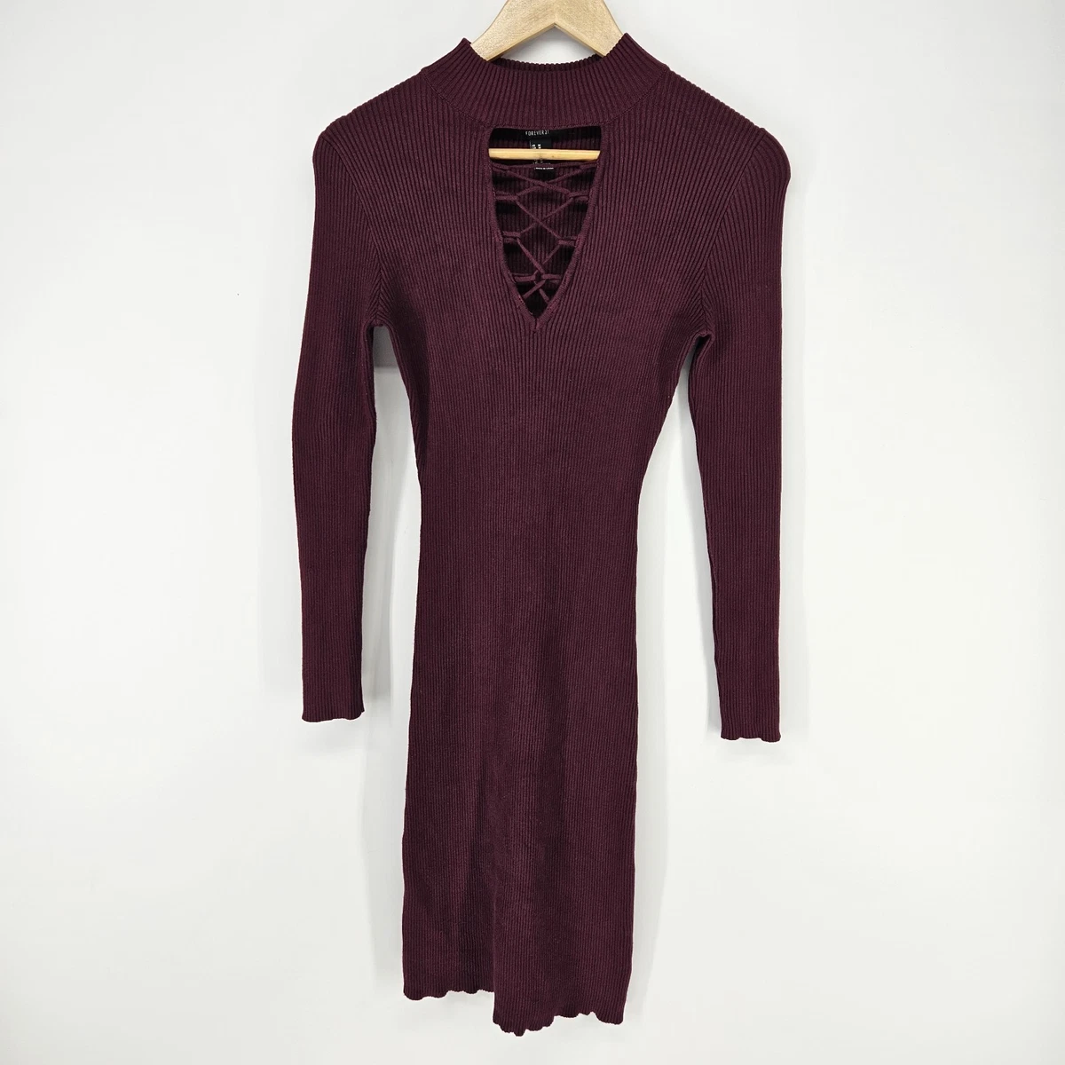 stretch knit bodycon dress Alaïa Vintage Brown Stretch Knit Body Con Dress – Amarcord Vintage Fashion main image 1