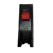 Westinghouse BR120 Circuit Breaker 20 Amp 1 Pole 120VAC 20A Bryant Lot of 4