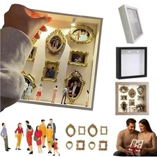 DIY Mini Museum Silhouette Box Memory Display Kit Creative Photo Album