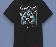 Hatsune miku vocaloid graphic tshirt