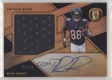 2019 Panini Gold Standard Rookie Jersey Jumbo 56/99 Riley Ridley #336 Auto 0d4