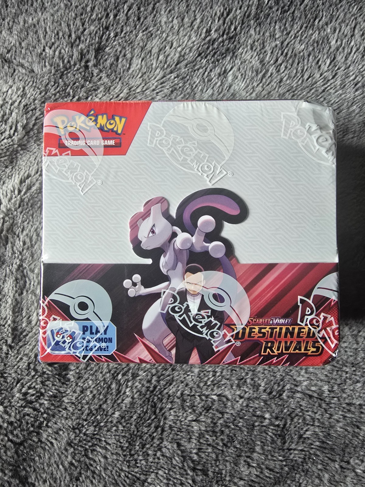 Pokémon TCG Destined Rivals Booster Box 36 Packs Sealed Damaged Box Intact Seal