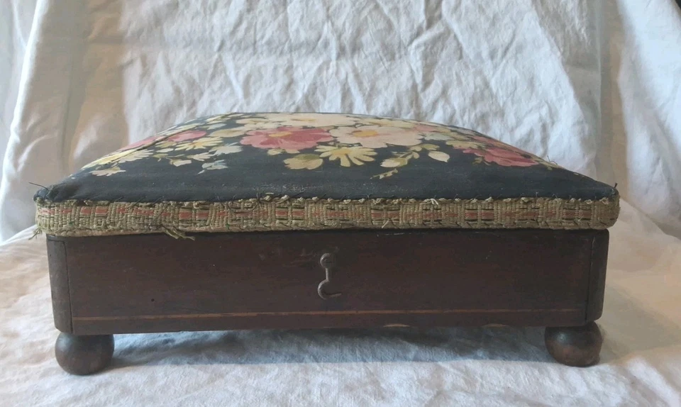 ANCIEN REPOSE PIEDS CHAUFFERETTE FIN XIXe BOUILLOTTE CHEVALIER BREVETÉ PARIS 140 - Photo 2/4