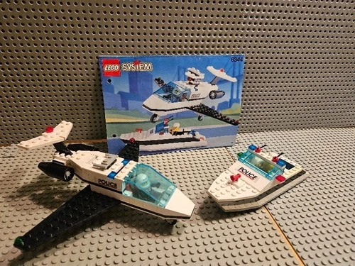 Lego 6344 Jet Speed Justice, Complete with OBA *Orig. Building Instructions*
