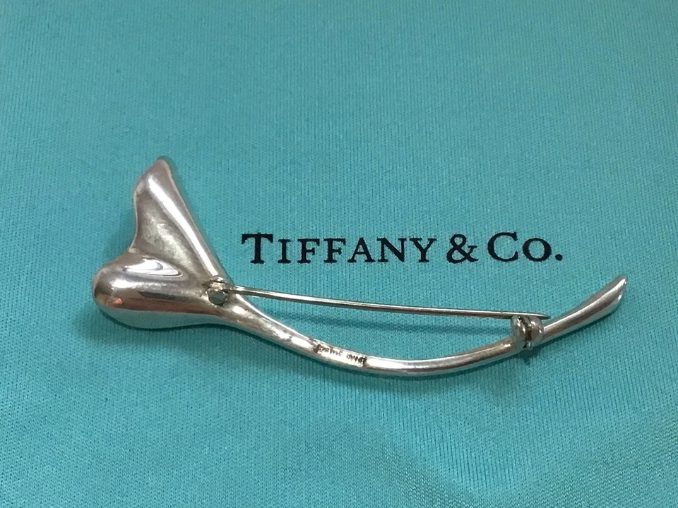 Broche TIFFANY & Co. prata esterlina 0,925 CALLA LILY - Imagem 4 de 4