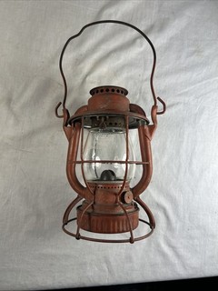 D. L. & W. R. R. DELAWARE LACKAWANNA & WESTERN DIETZ VESTA RAILROAD LANTERN