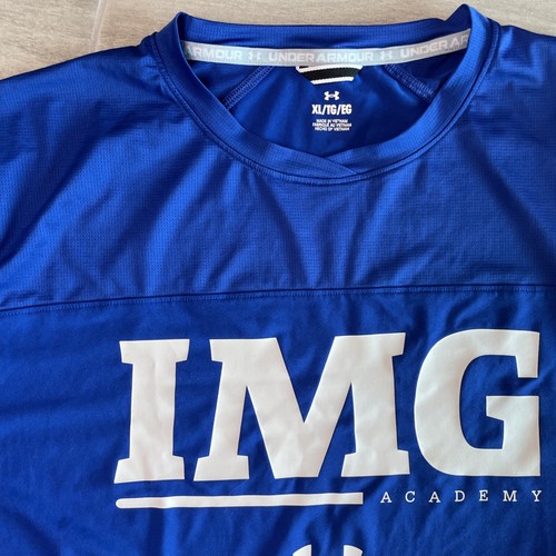 IMG ACADEMY | 2 Pack Short Sleeve Tees Size XL| Royal Blue Men’s - Picture 4 of 8