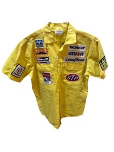 Bobby Hillin Jr Stavola Bros Racing Nascar Race-Used Pit Crew Shirt-1985 Season