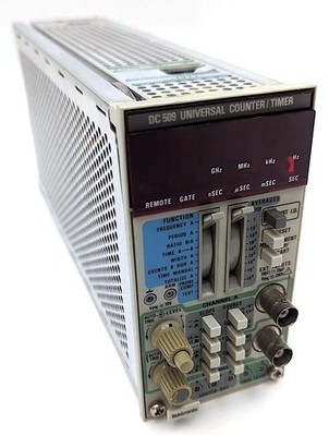 Tektronix DC 509 135MHz Universal Counter Timer TM 500 TM500 Plug-In Test Module