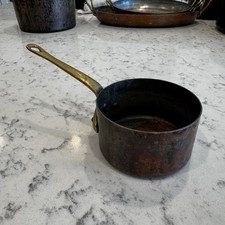 Vtg Small 3.5in Dehillerin Paris France Copper Saucepan Measuring Cup? BH