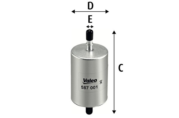 NEU - Valeo 587001 Kraftstofffilter FüR Alpine-image