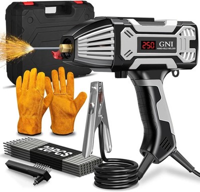 Saker Portable Electric Welding Machine 110V Handheld Welder with Toolbox 20 Rod