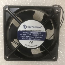 1 PCS New SNSHENG SA12038B2H 220V 20W 0.12/0.10A 2 Wire cooling fan QW