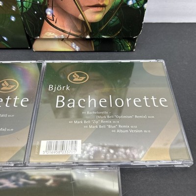 BJORK Bachelorette 3XCD +VHS BOX SET UK IMPORT 1997 ELECTRONIC