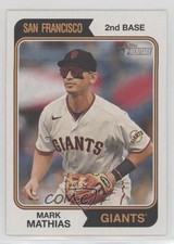 2023 Topps Heritage High Number Mark Mathias #528 w7v