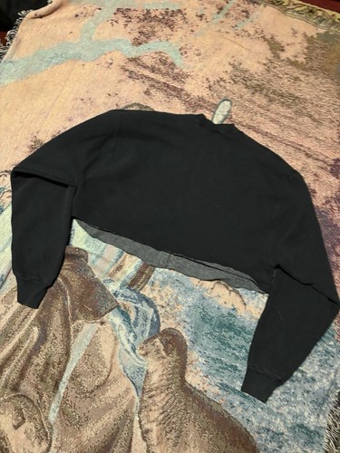 Vintage XL Pittsburgh Penguins Crewneck Salem Graphic Helmet Logo Lightning Crop - Picture 4 of 4
