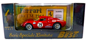 1:43 BEST FERRARI 250 LM  ASSOLUTO Special LTD. BBR Edit.10 yr aniv. RARE!
