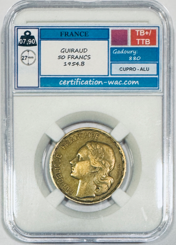 GUIRAUD 50 FRANCS 1954.B