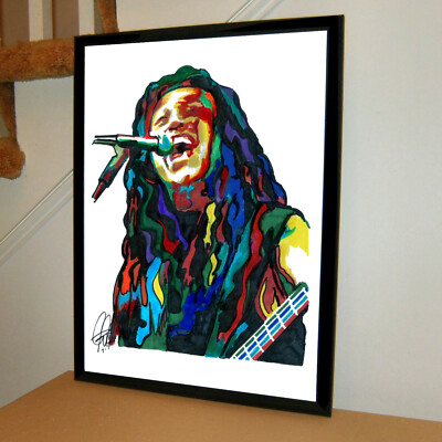 Tom Araya Slayer Singer Bass Thrash Metal Music Poster Print Wall