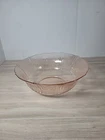 Vintage MacBeth-Evans Pink American Sweetheart 8.5" Fruit Bowl Depression Glass
