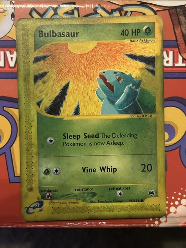 Bulbasaur | Expedition | Regular | Common | 95/165 | 2002 HP Discolored