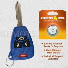 Keyless Entry Remote for 2008 2009 2010 2011 2012 2013 Jeep Liberty Car Key Blue