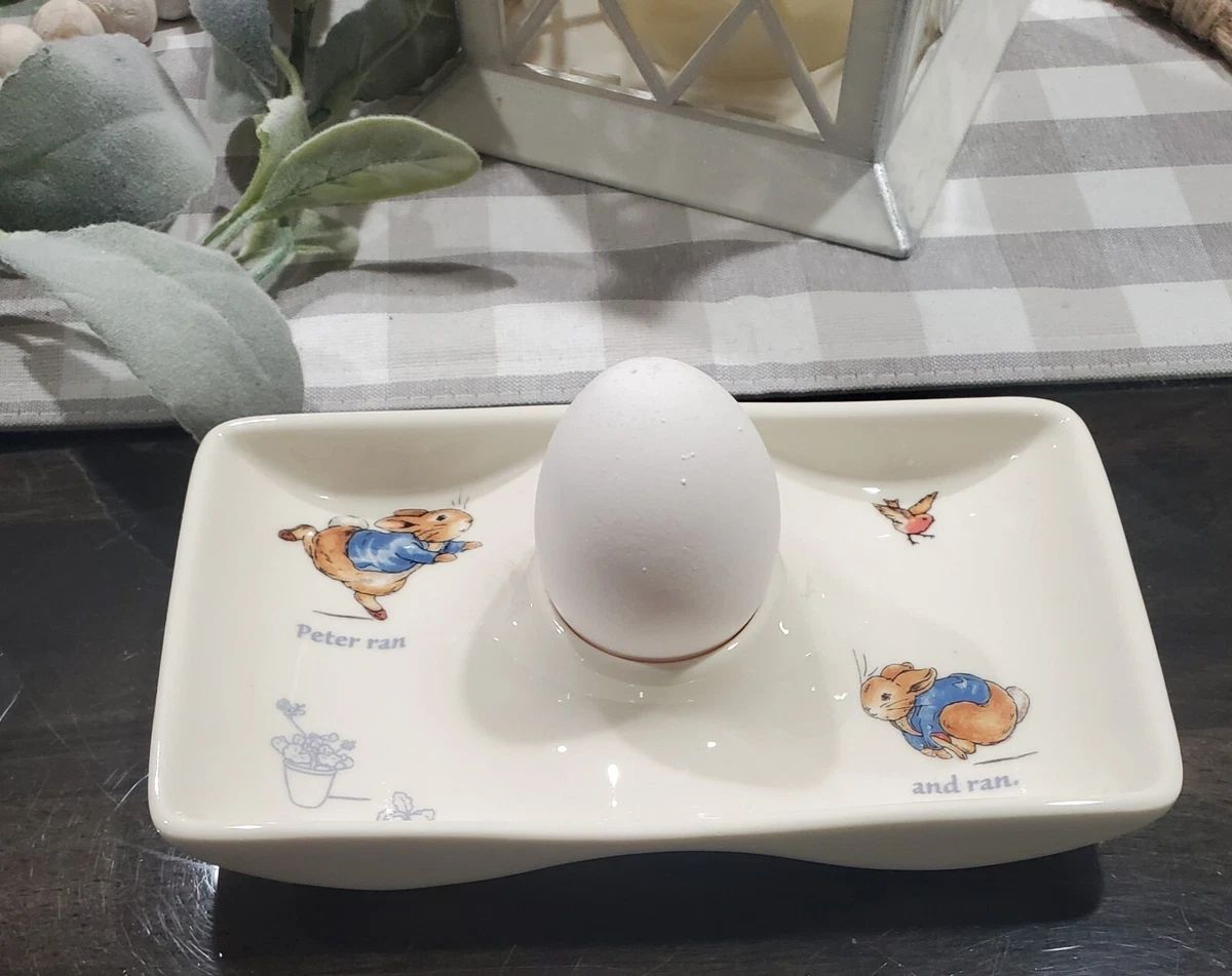 Wedgwood Beatrix Potter Peter Rabbit Porcelain Snack Dish Easter Egg Holder