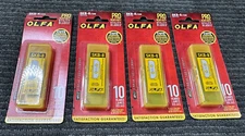 (4) OLFA SKB-8/10B 1077173 Safety Knife Replacement Blades For SK-8 10/ per Pack