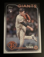Kai-Wei Teng Rookie #US212 2024 Topps Update San Francisco Giants