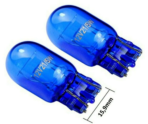 2 x LAMPARAS BOMBILLAS DRL T20 W21/5W HALOGENAS LUZ BLANCA POLOS NUEVAS | eBay