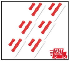 6 Sets Bowstring Finger Savers Bowstring Finger Guards Archery Bowstring Saver 