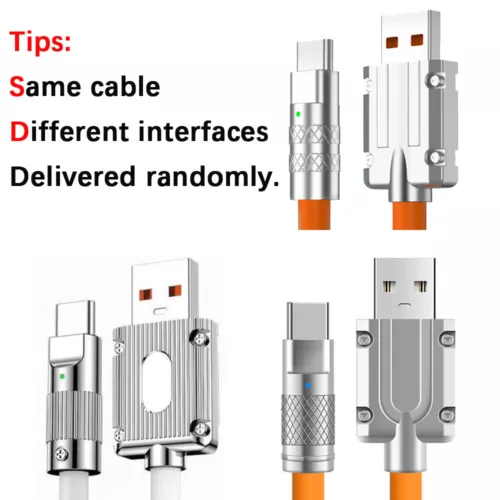 3 in 1 Fast USB Charging Cable Universal Multi Function Cell Phone Charger Cord - Picture 16 of 17