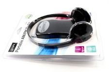 GPX R116B Portable AM/FM Radio With Headphones