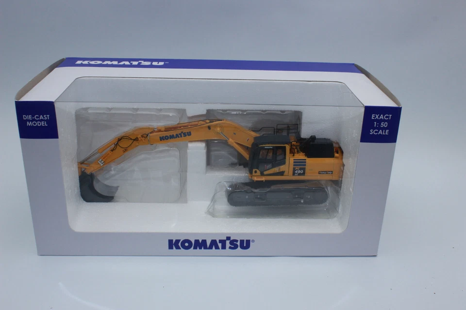 Excavadora sobre orugas UH 8120 Komatsu PC 490 LC 11 1:50 nueva en embalaje original Foto 2 de 4