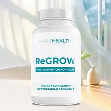 PureHealth Research ReGrow - Biotin, Collagen - Hair Growth, Prevent Hair Loss