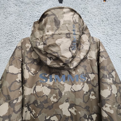 Simms Challenger Fishing Jacket Mens 3XL Regiment Camo Olive Drab NEW w/ Tag - Picture 11 of 17