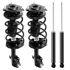 4Pcs Front Complete Spring Struts & Rear Shocks For 2000-2005 Toyota Echo