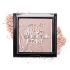 Highlighting Powder, Shimmer Glow, Pink Rose Gold, 0.35 Oz