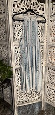 Women’s Sleeveless Plus Size Tiered Dress Blue 3x