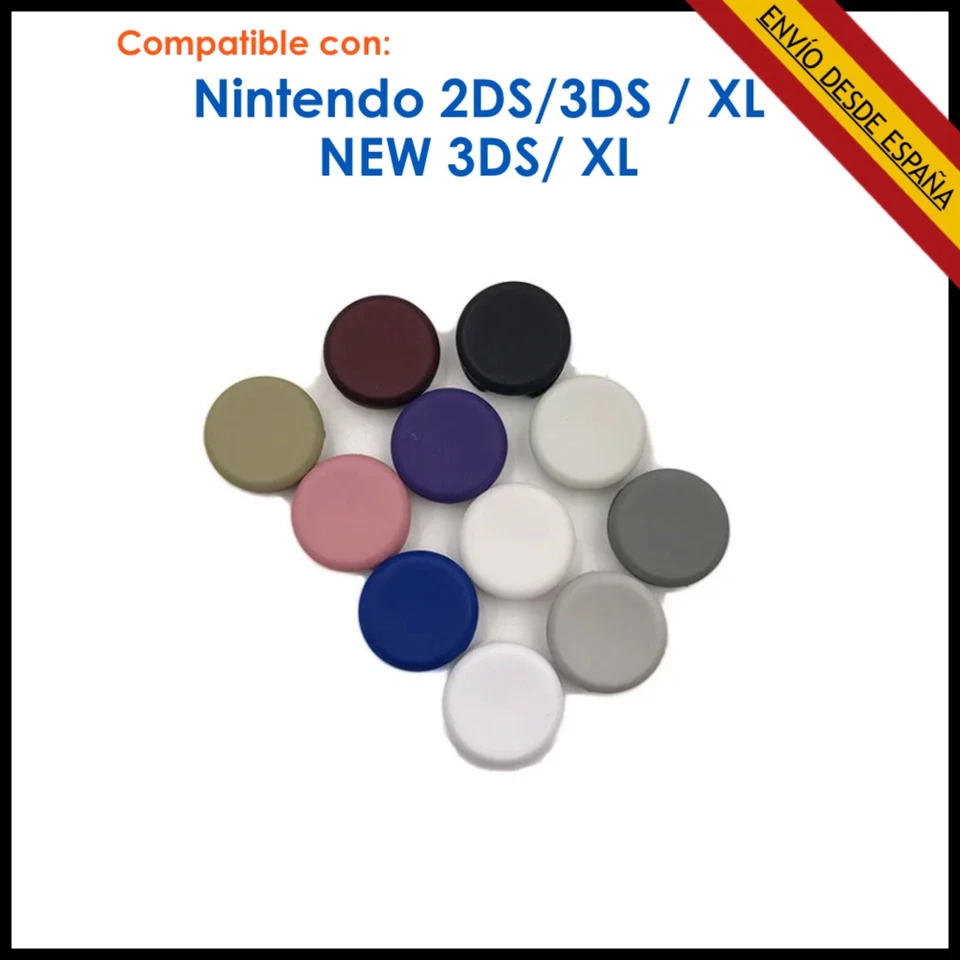 CAPUCHON PARA JOYSTICK 3DS 2DS NEW XL TAPA SETA ANALAGICO PORRITA NINTENDO TAPON
