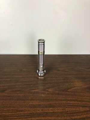 vintage Silver Rayovac Sportsman Flashlight 9 3/4'' Long
