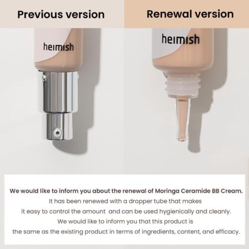 Heimish Moringa Ceramide BB Cream SPF 30 PA++ 28 Tan 53ml / 1,87 fl. oz. - Bild 5 von 10